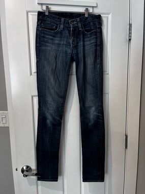 Women’s William Rast Dark Wash Slim Jeans - Blue